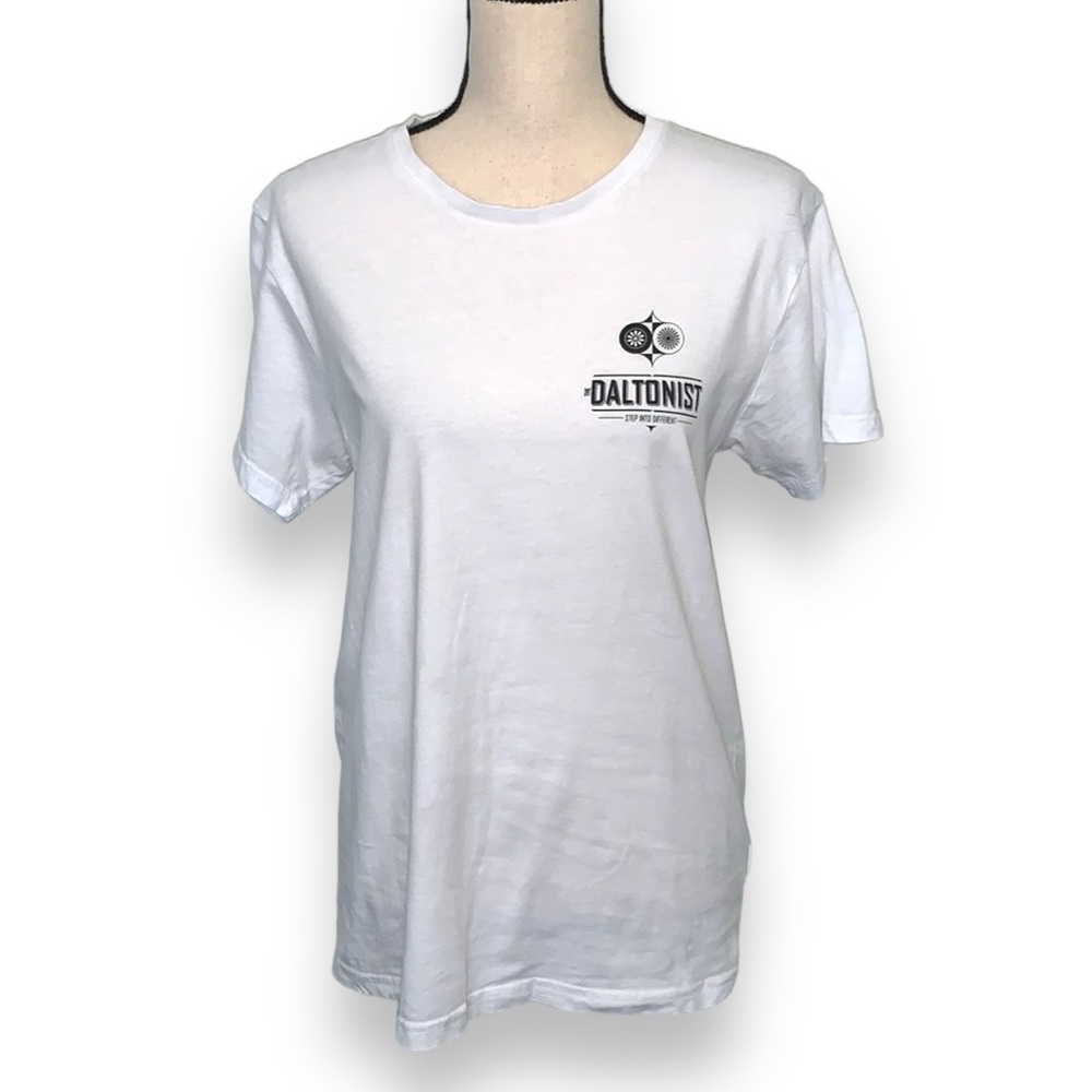 The Daltonist Step Into Different White T Shirt Size Large